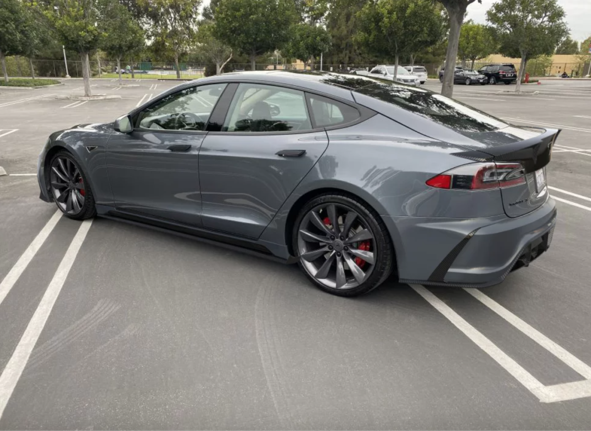 Anthus Monarch Rear Fascia Fascia System Tesla Model S Aero Kit