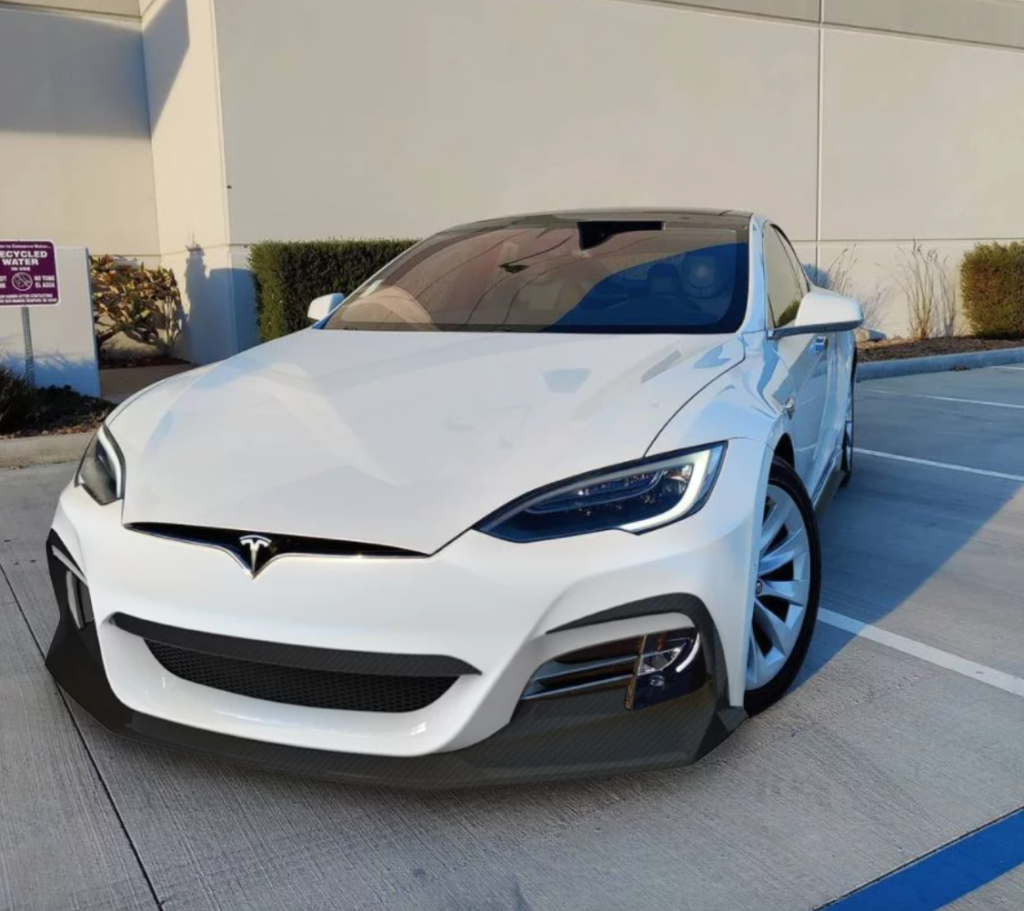 Anthus Monarch Front Fascia System Tesla Model S Aero Kit Design