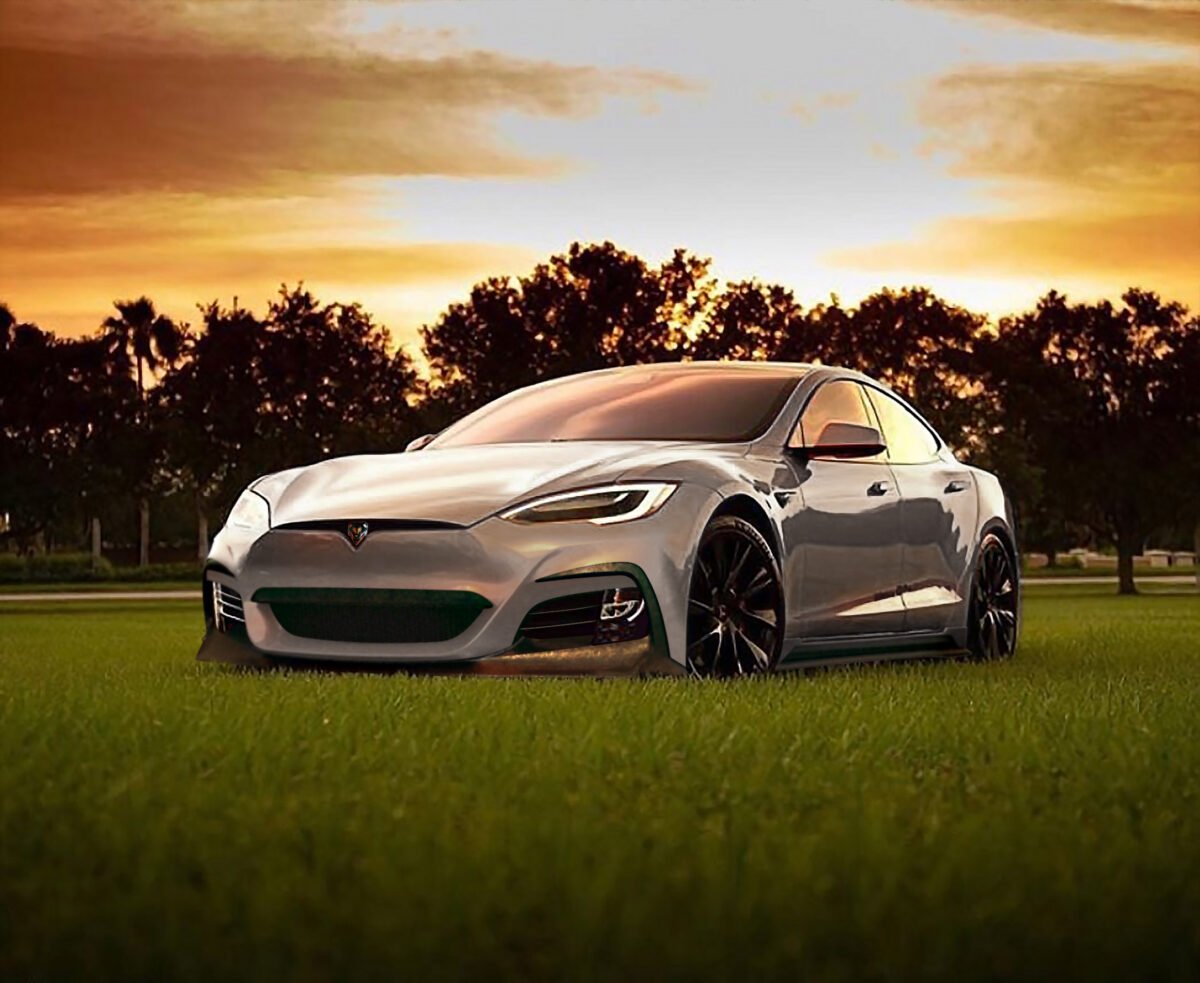 Anthus Monarch Front Fascia System Tesla Model S Aero Kit Design